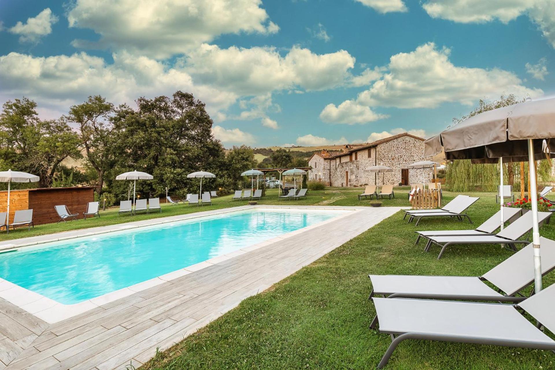 Agriturismo Podere San Giorgio Radicofani Dış mekan fotoğraf