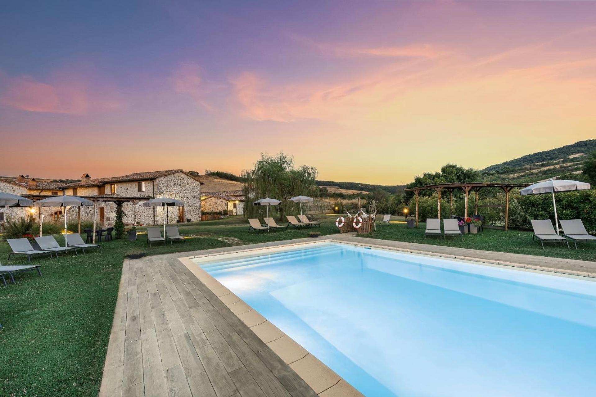 Agriturismo Podere San Giorgio Radicofani Dış mekan fotoğraf